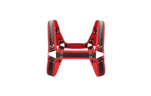 Leder-Bulldog-Harness S/M | Robuster & verstellbarer Fetisch-Harness