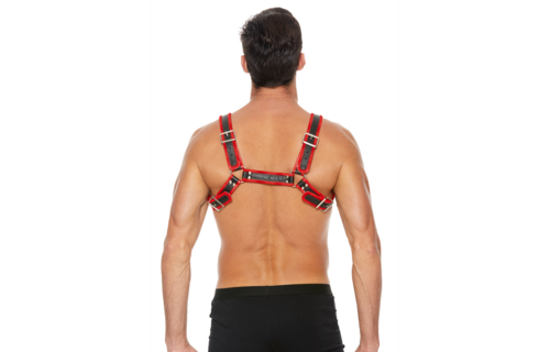 Leren Bulldog Harnas S/M | Stoer & Verstelbaar Fetish Harnas