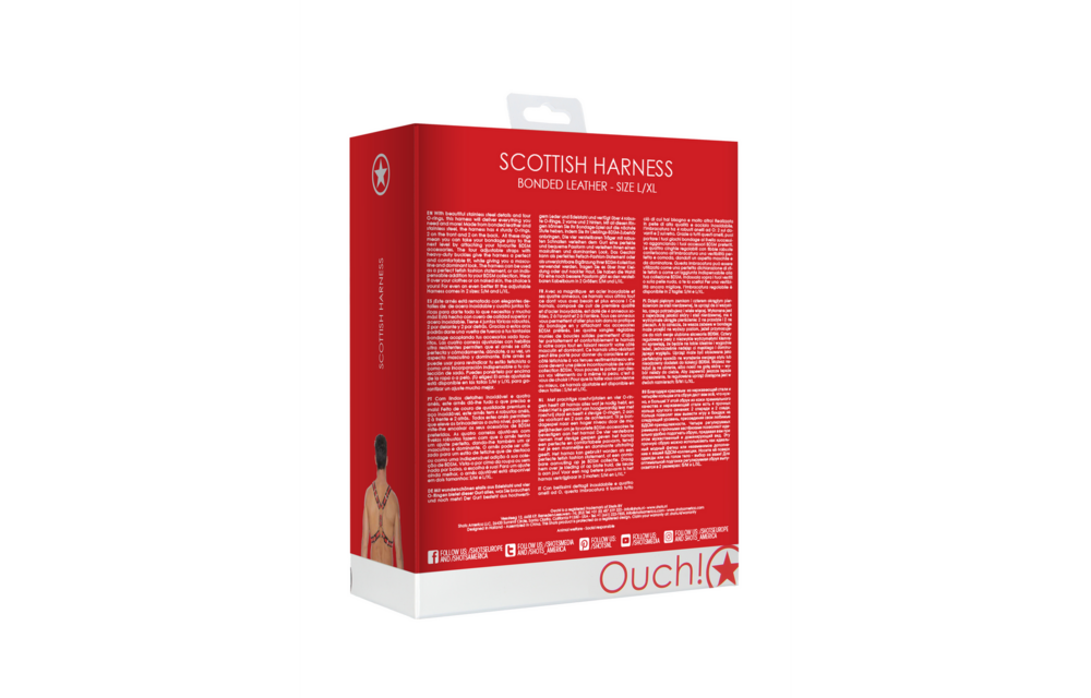 Scottish Leather Harness - L/XL