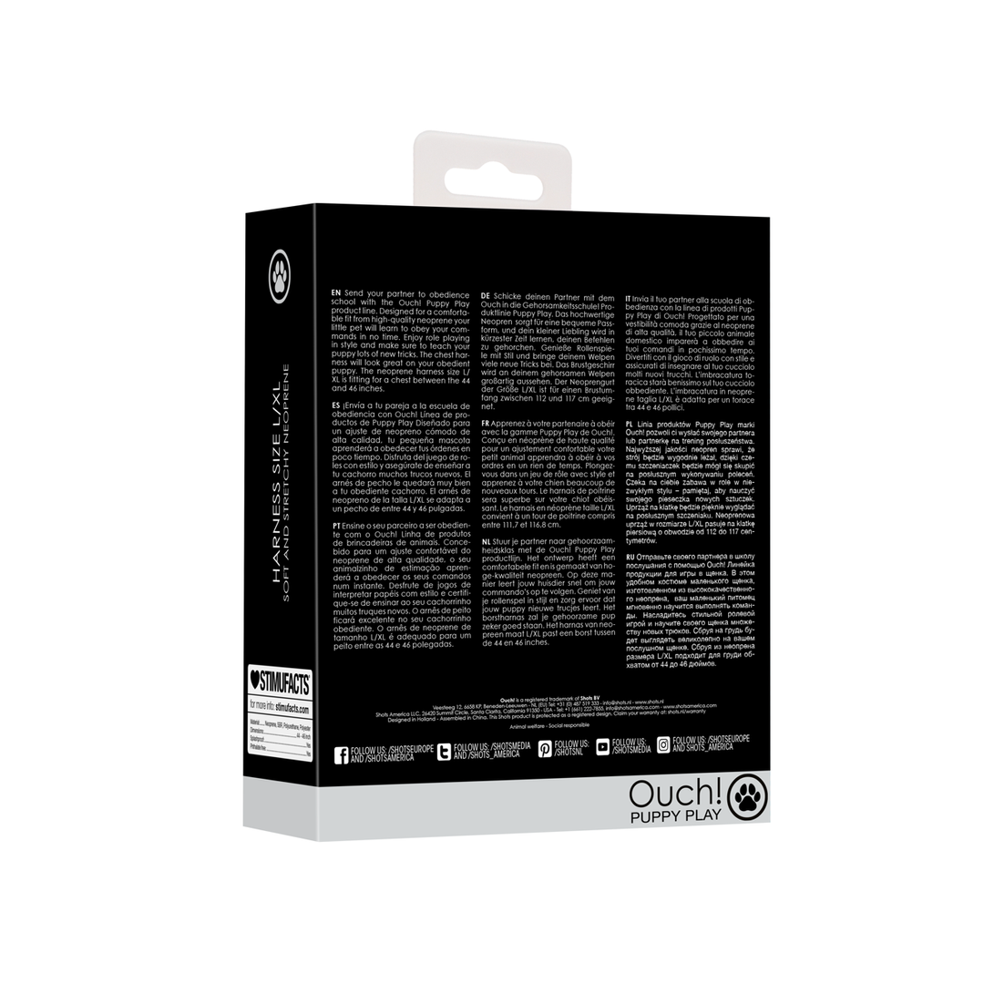 Neopren-Geschirr - L/XL