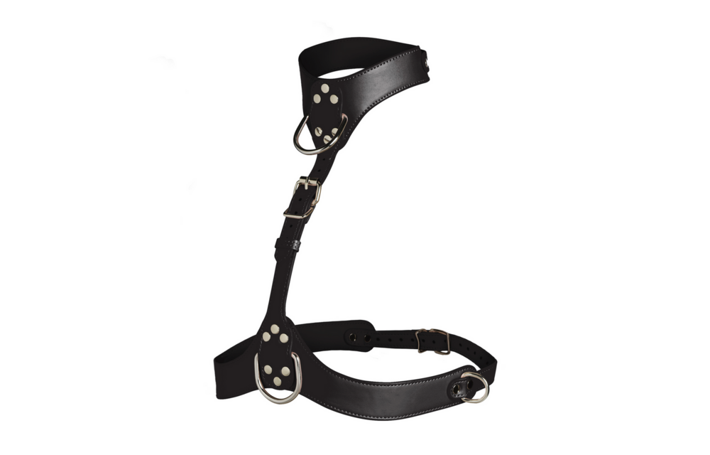 Vixen Feminines Brustgeschirr Schwarz – Sexy & Vegan