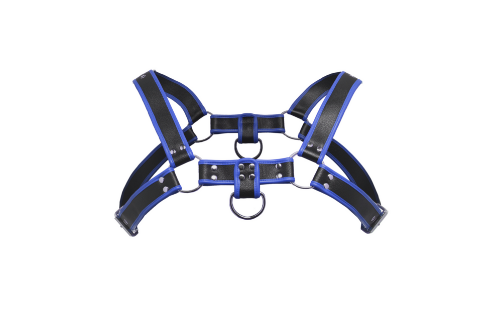 Bulldog Harness Blue - Strong, Comfortable & Adjustable
