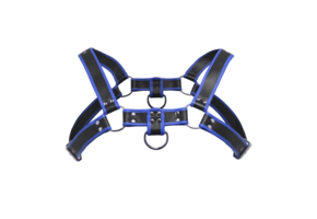 Bulldog Harness Blue - Strong, Comfortable & Adjustable