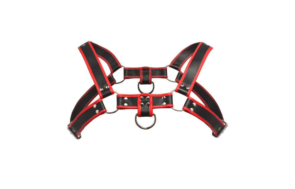 Bulldog Harness Red | Comfortable, Strong & Adjustable