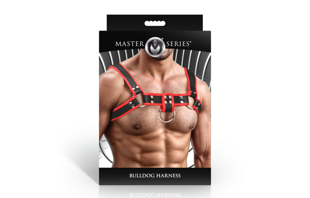 Bulldog Harness Red | Comfortable, Strong & Adjustable