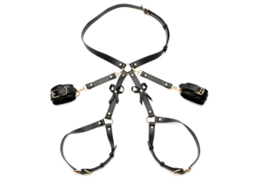 Bondage Harness Black M/L - Vegan, Sexy & Sustainable Design