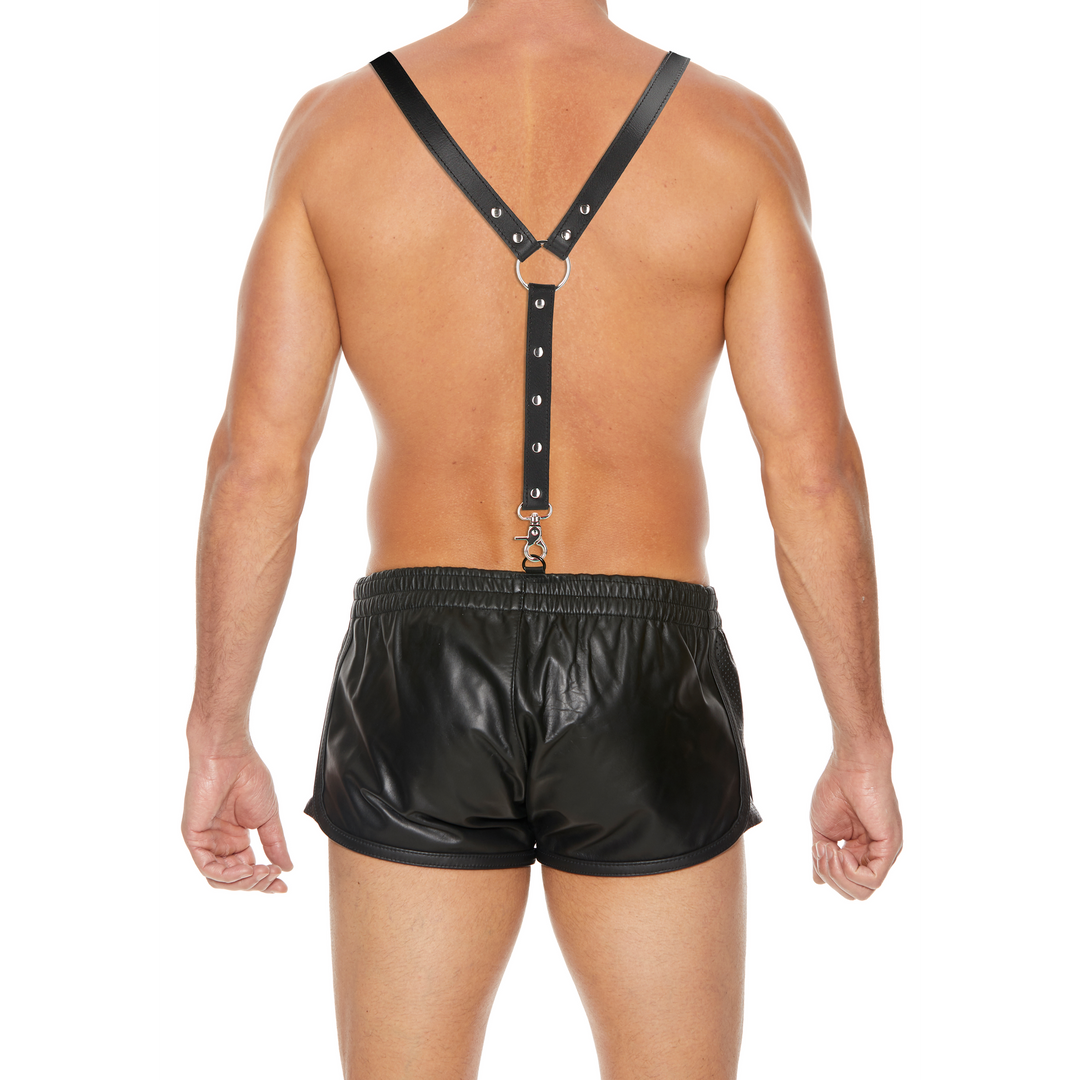 Coole Hosenträger aus Spaltleder für Männer – Stil & Komfort