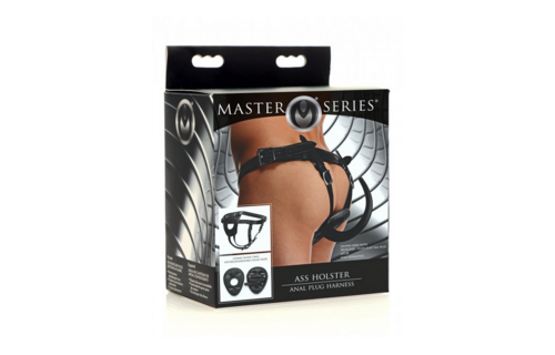 Ass Holster Anal Plug Harness | Tight Leather Domina Gear