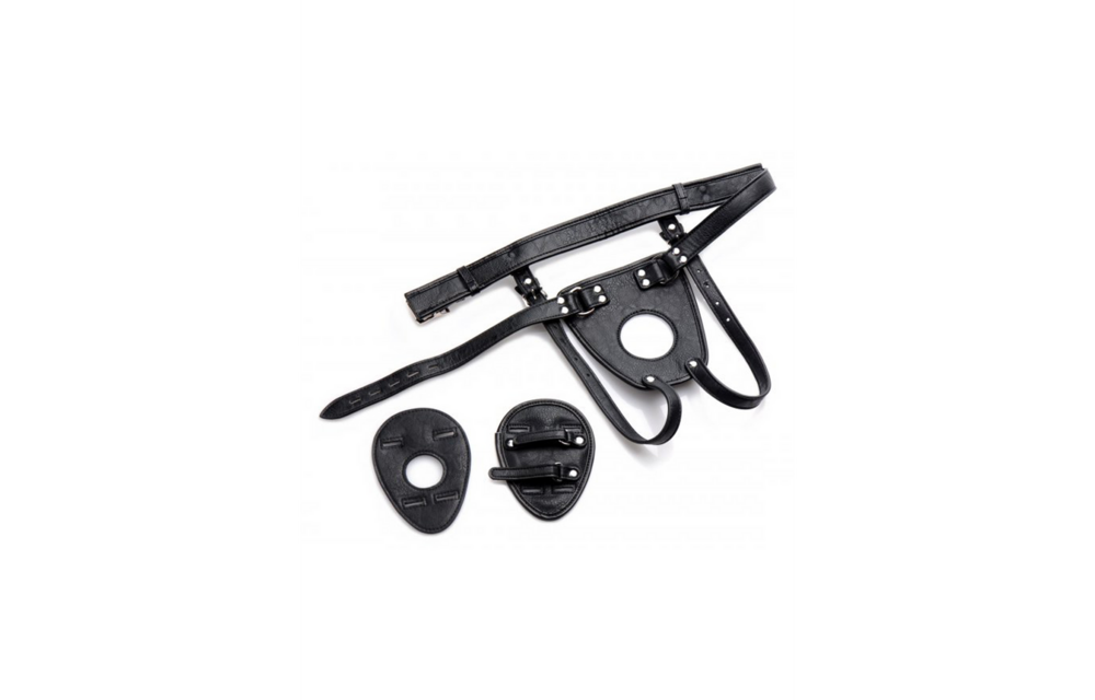 Ass Holster Anal Plug Harness | Tight Leather Domina Gear