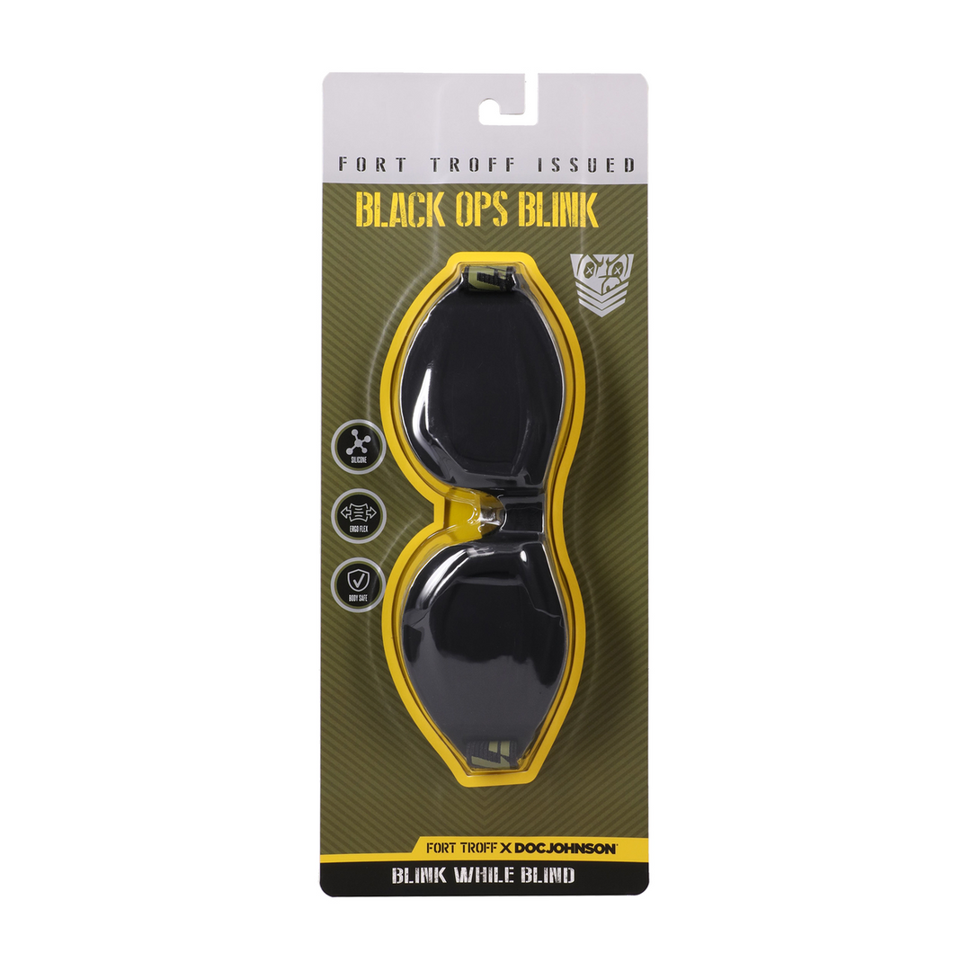 Black Ops Blink Blinddoek Zwart – Comfort & Veilig Knipperen
