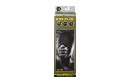 Black Ops Hoodie Schwarz – Bequemer & getarnter Neopren-Hoodie