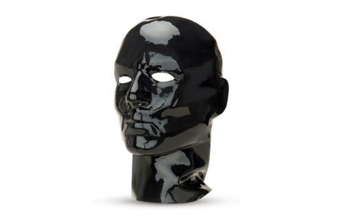 Latex Haube - Schwarz