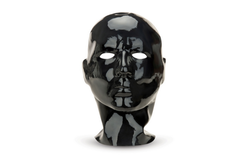 Latex Haube - Schwarz