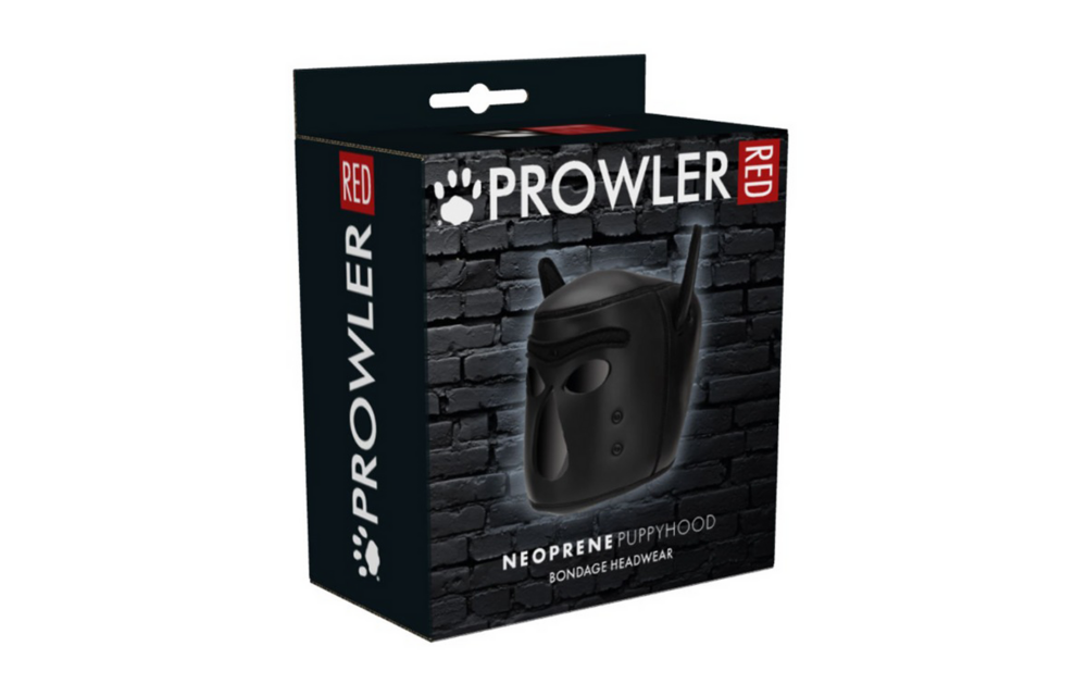 Neopreen Puppy Hood Zwart | Luxe K9 Transformatie Kap