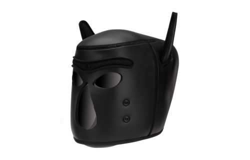 Neoprene Puppy Hood - Black