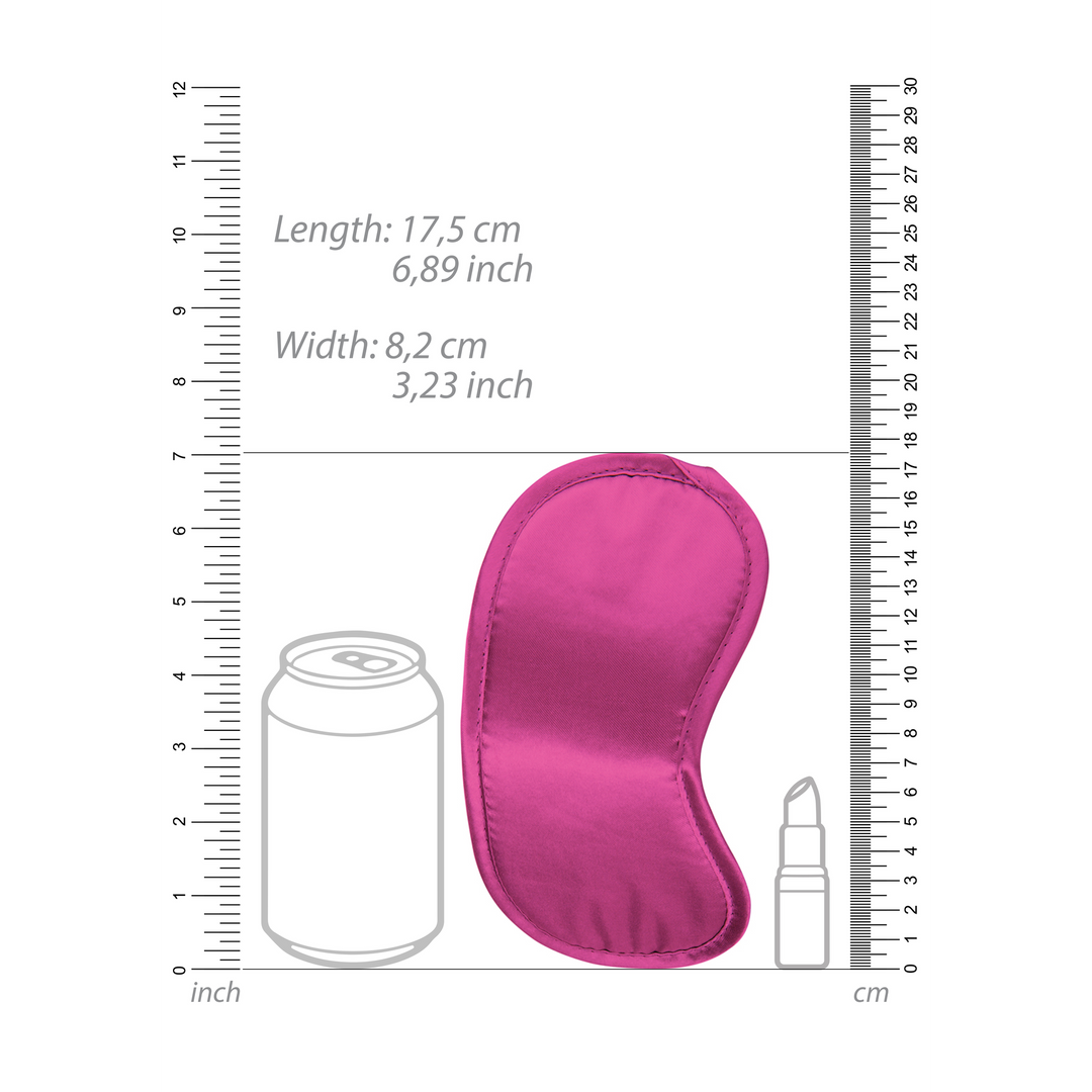 Zachte Oogmasker Roze – Comfort & Intimiteit Versterken