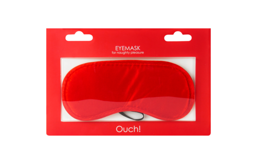 Soft Eye Mask Red | Mysterious & Comfortable Pleasure