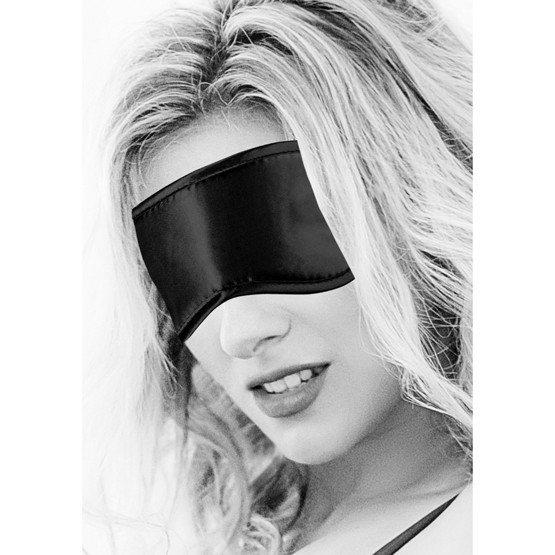 Satin Eye Mask Black | Experience Mystery & Passion