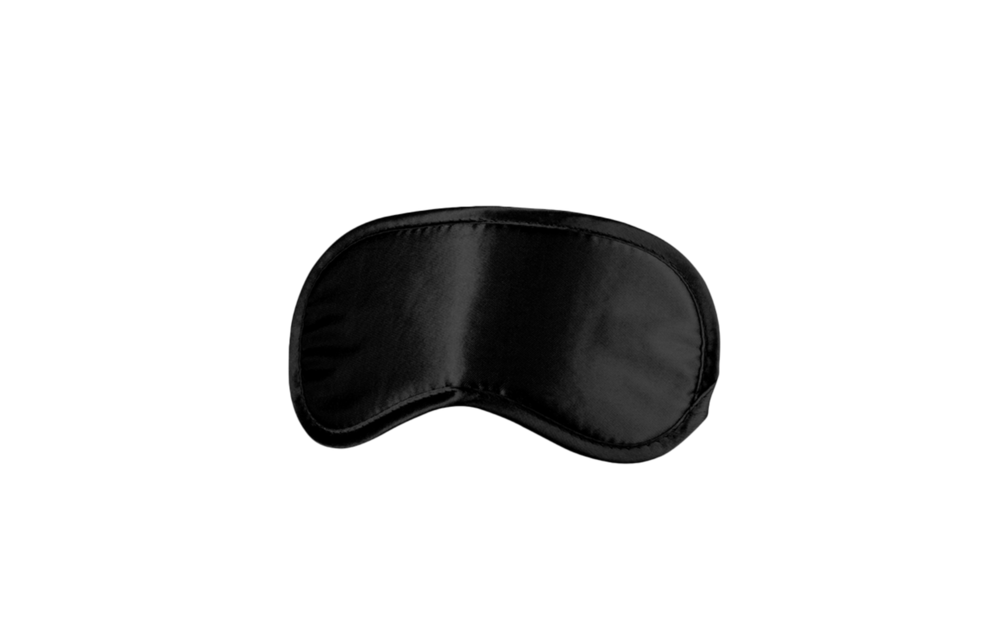 Satin-Augenmaske Schwarz | Geheimnis & Leidenschaft erleben