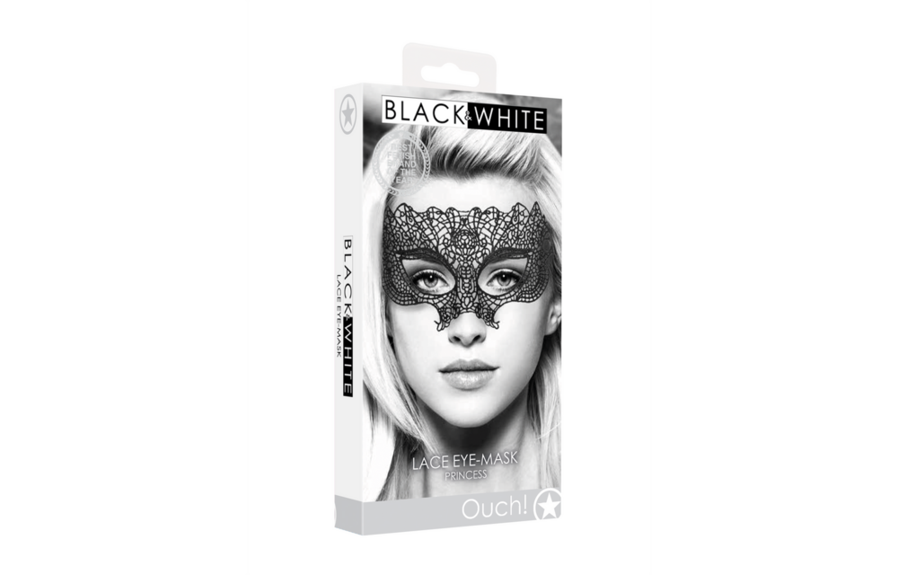 Princess Lace Mask Black | Elegant & Comfortable Design