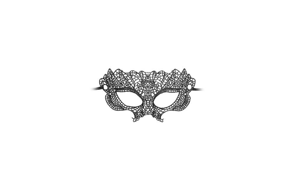 Princess Spitzenmaske Schwarz | Elegantes & bequemes Design