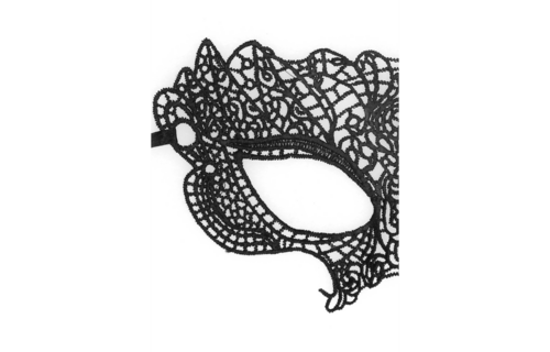 Princess Kantmasker Zwart | Elegant & Comfortabel Design