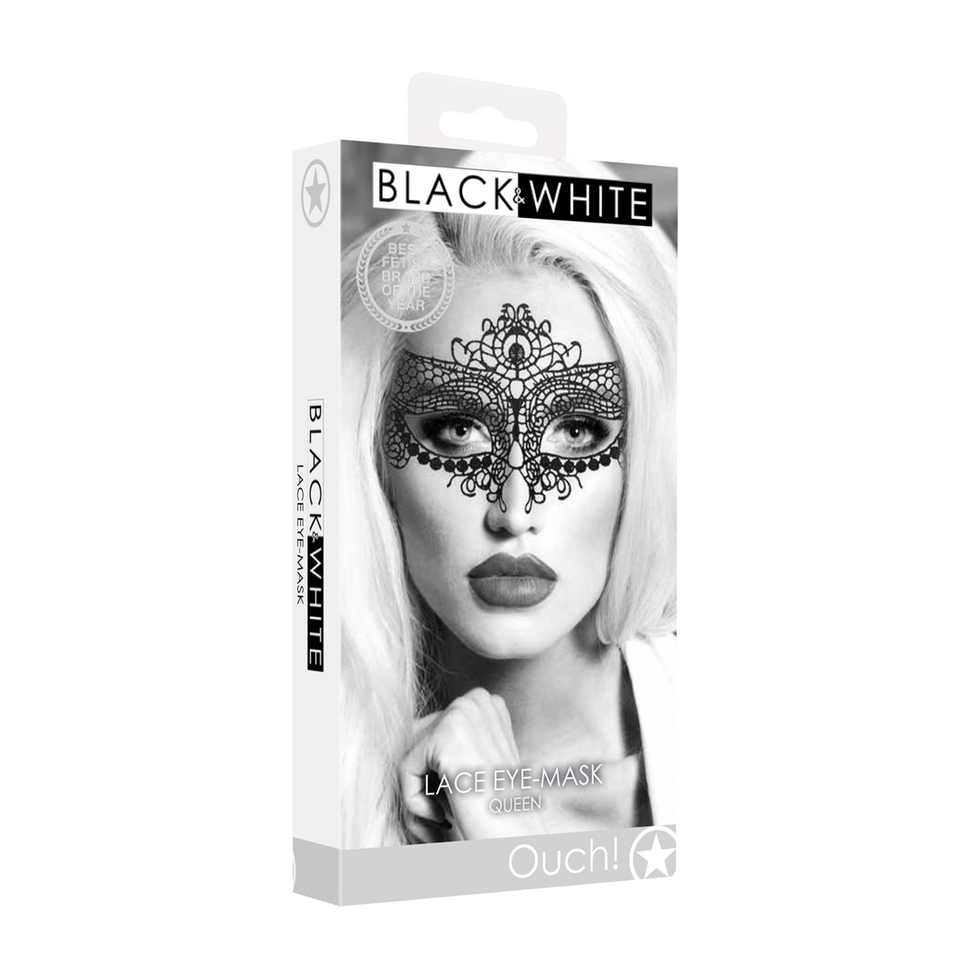 Queen Lace Mask Black - Elegant & Comfortable | Ouch!
