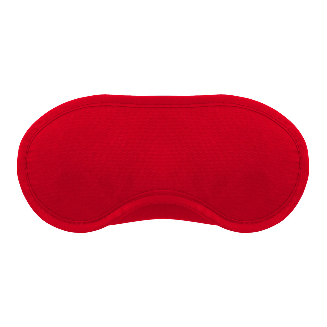Satin Eye Masks Twin Pack Black/Red | Sensual Blindfolds