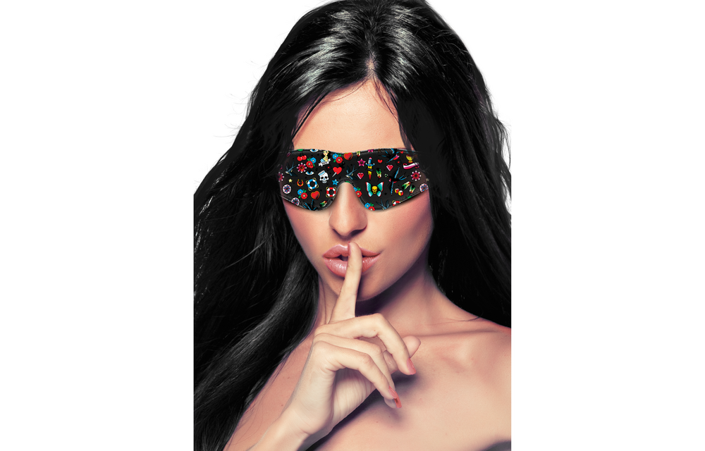 Bedrukt Oogmasker | Comfort & Spanning Met Ouch! By Shots