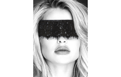 Lace Eye Mask Black | Heighten Your Senses | Ouch!