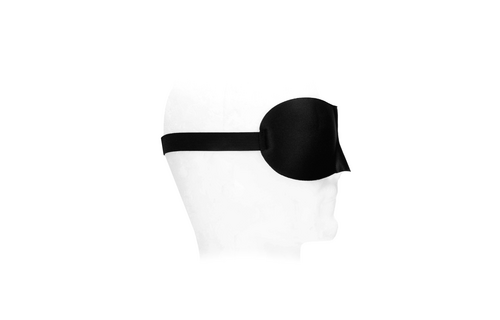 Satijnen Curvy Oogmasker – Sensuele Spanning & Comfort