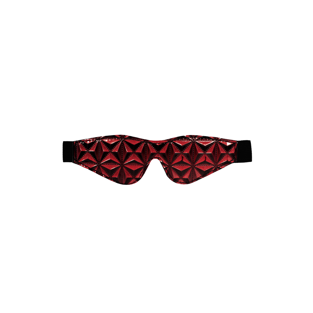 Oogmasker Kunstleer Rood | Stijlvol & Comfortabel Kinky
