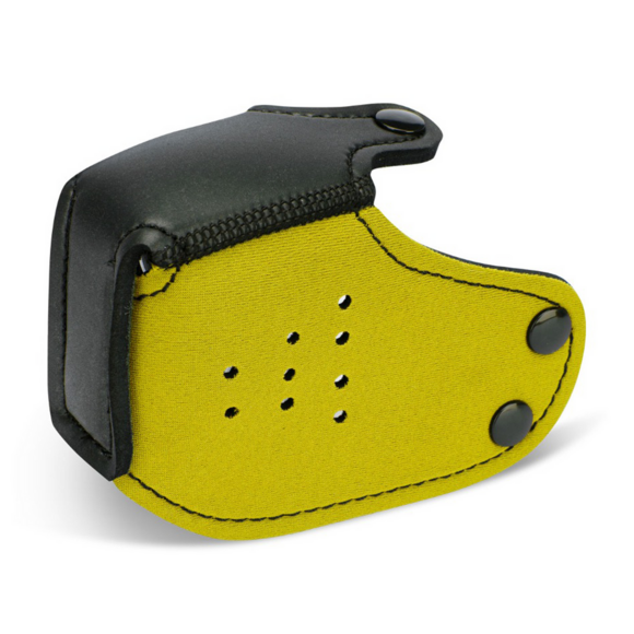 Puppy Muzzle Yellow | Playful & Comfortable Neoprene K9