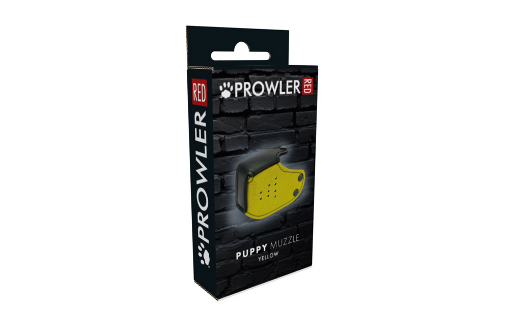 Puppy Muzzle Yellow | Playful & Comfortable Neoprene K9