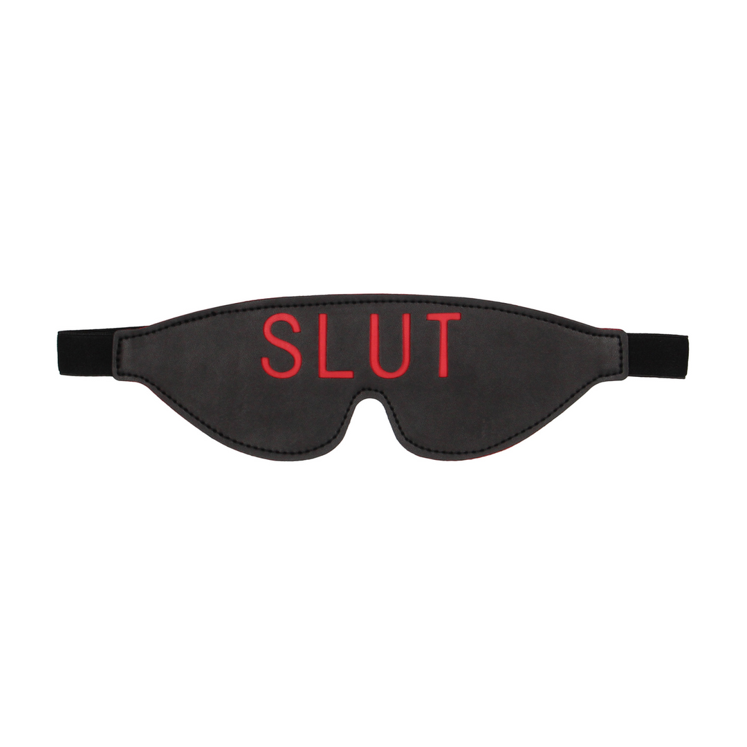 Blinddoek Slut | Luxe Leren Oogmasker Vol Passie & Avontuur