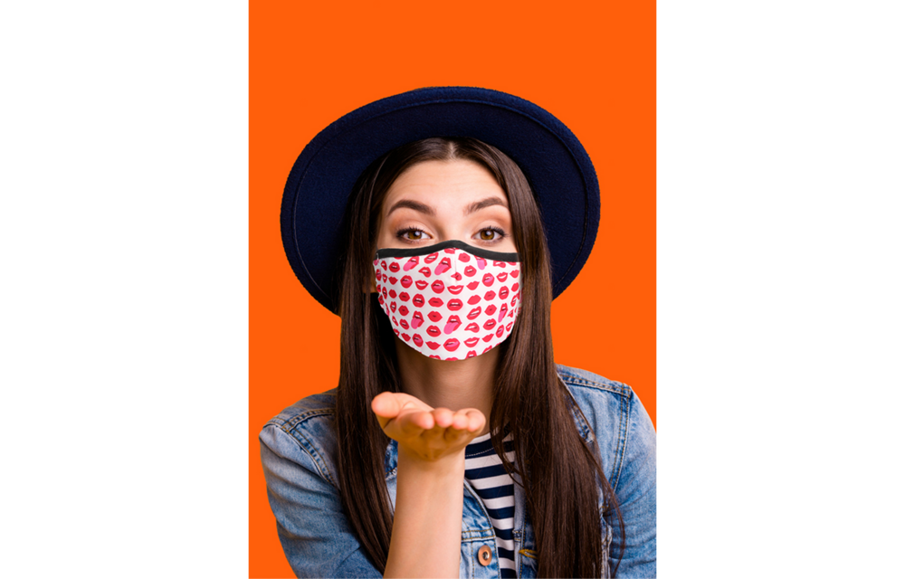 Lippenmasker Katoen Rood | Stijlvol & Comfortabel Mondkapje