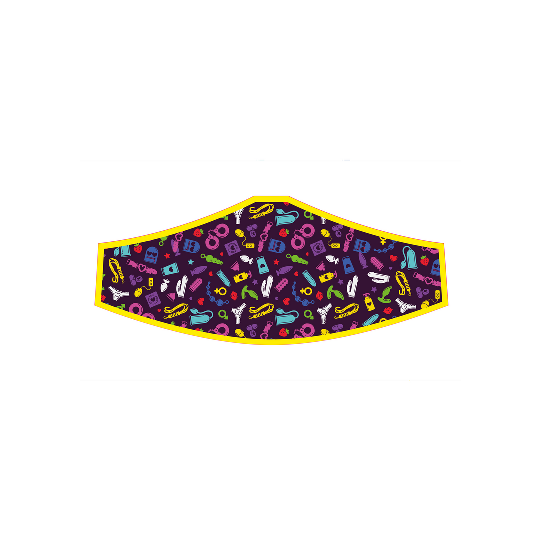 Kinky-Maske: Stilvolle & sexy Baumwoll-Mundmaske kaufen