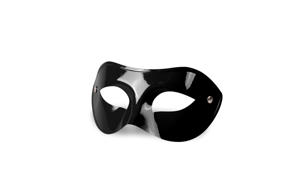 Oogmasker Pvc Zwart | Stijlvol & Comfortabel Kinky Accessoire
