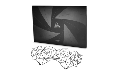 Kristine Mask - Glamorous Strapless Eye Mask Black