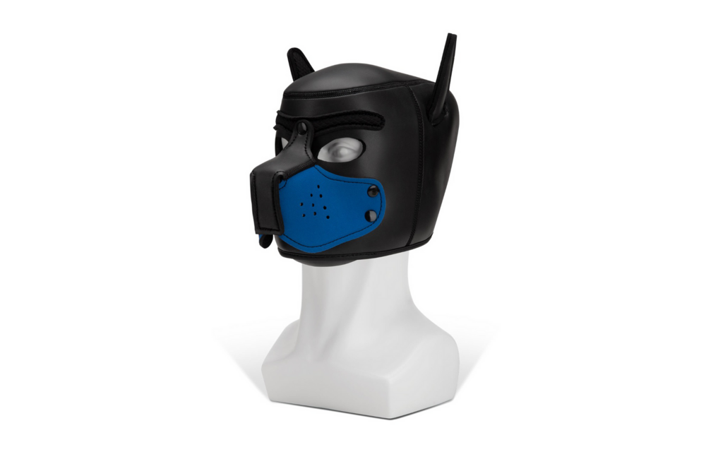 Puppy Maulkorb Blau | Bequemer Neopren-K9-Maulkorb