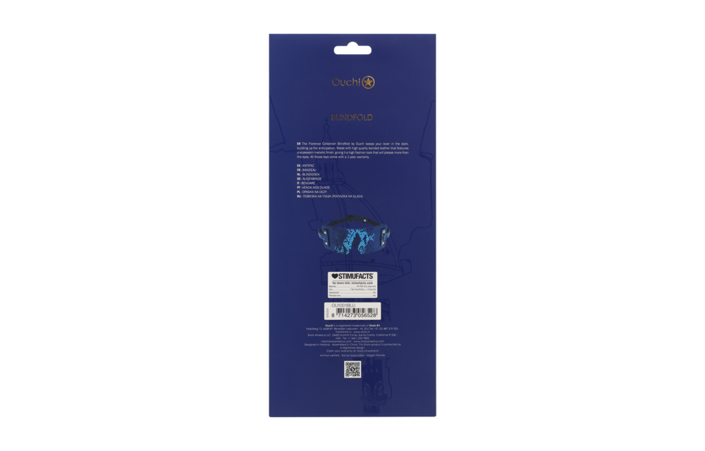 Florence Collection - Blindfold - Blue