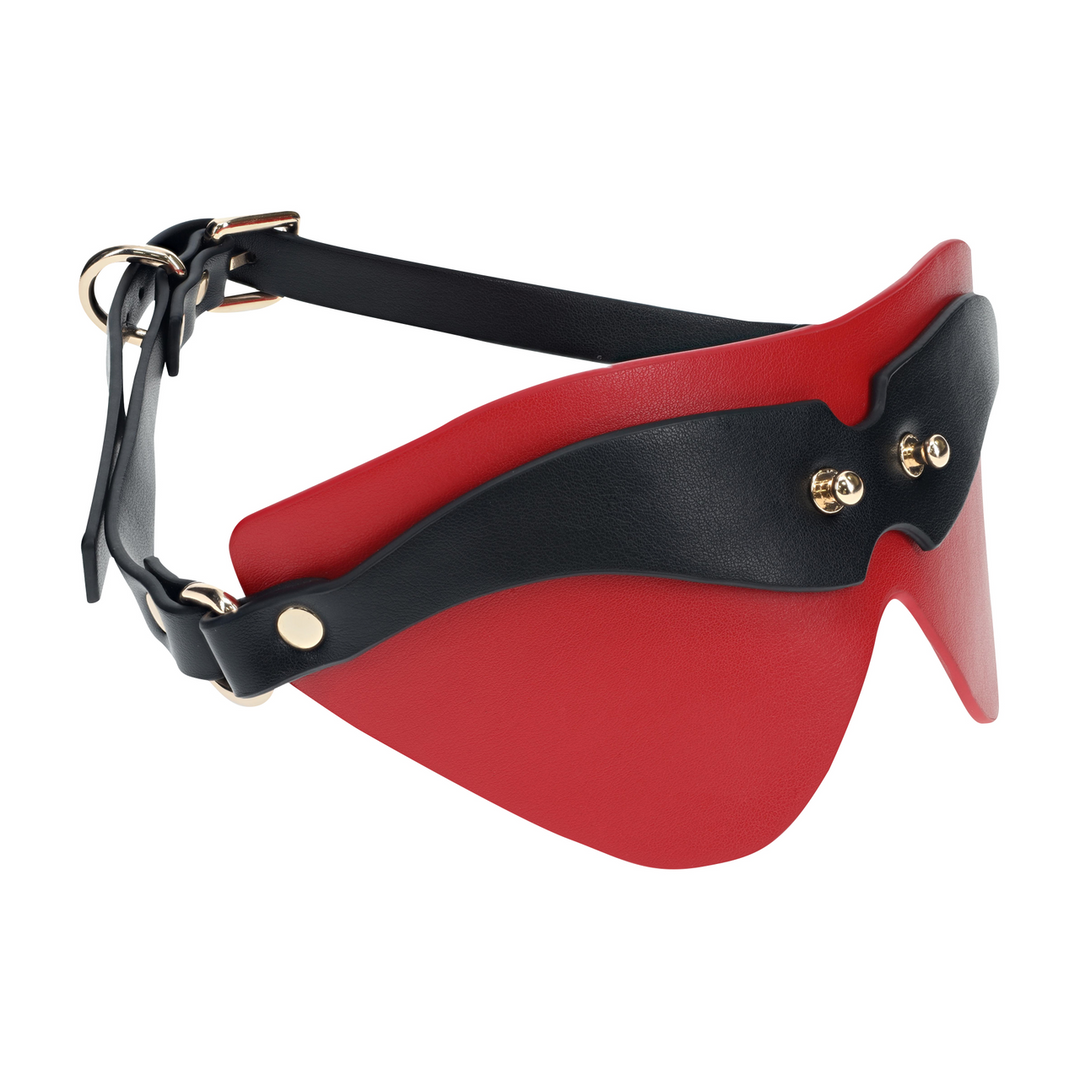 Milan Collection Blindfold Black/Red | Luxury & Excitement