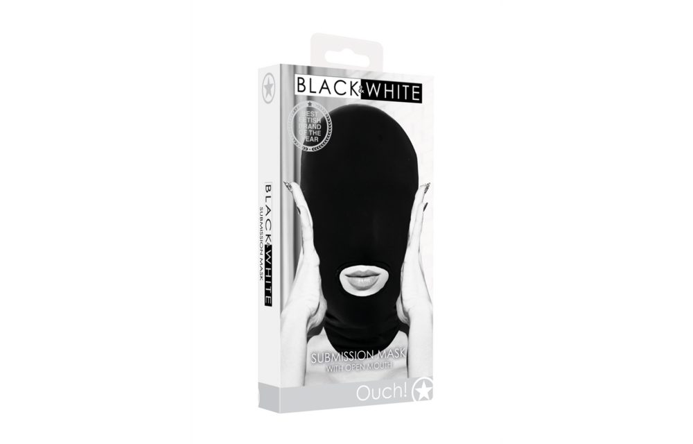 Submission Mask Black | Comfortable & Stylish Accessory