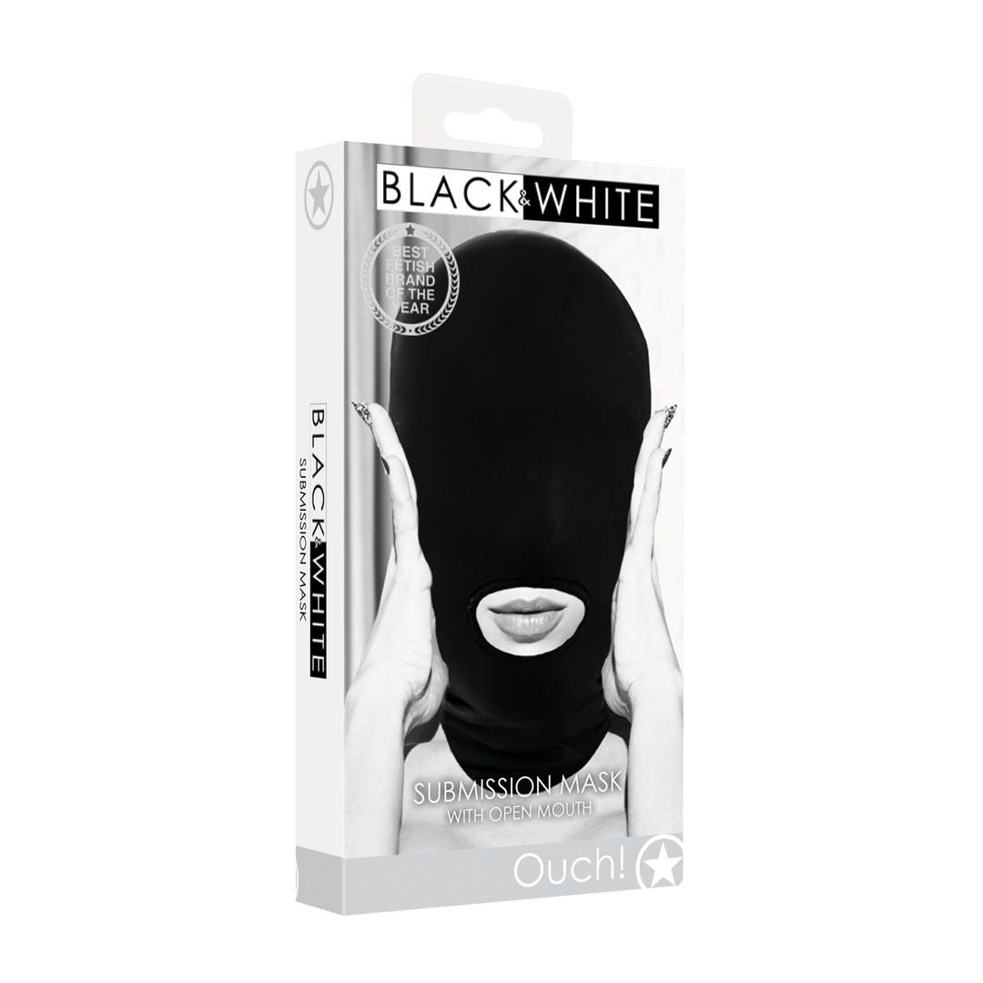 Submissie Masker Zwart | Comfortabel & Stijlvol Accessoire