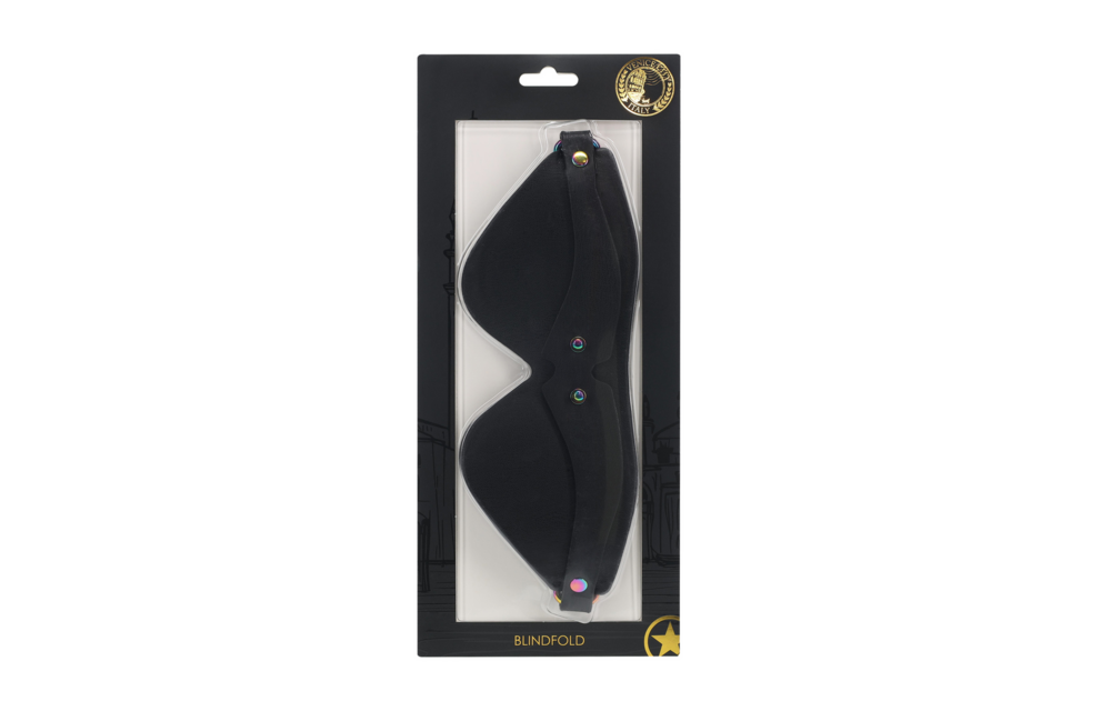 Venice Kollektion Augenmaske Schwarz | Luxuriöse & stilvolle Augenbinde