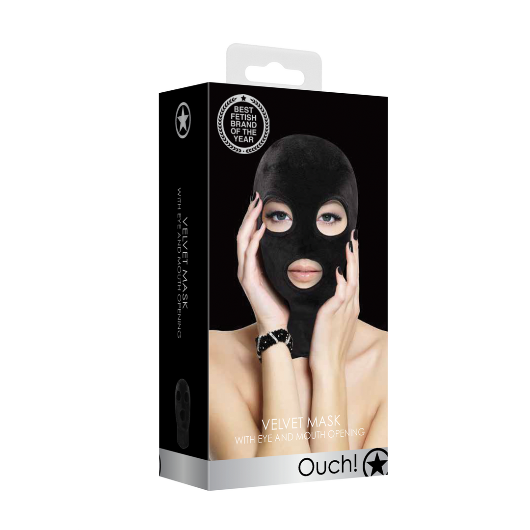 Mask With Eye and Mouth Openings | Playful & Comfortable Gimp Mask