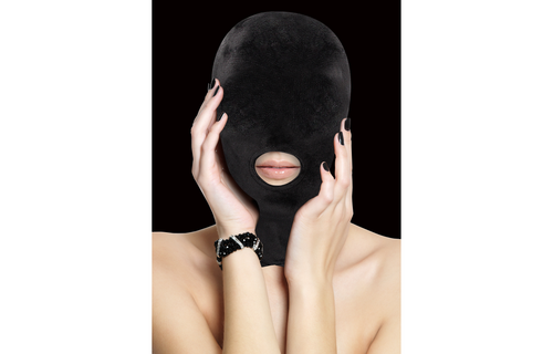 Mask with Mouth Opening