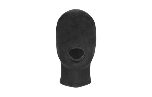 Mask With Mouth Opening | Ouch! Comfort & Sensation Black