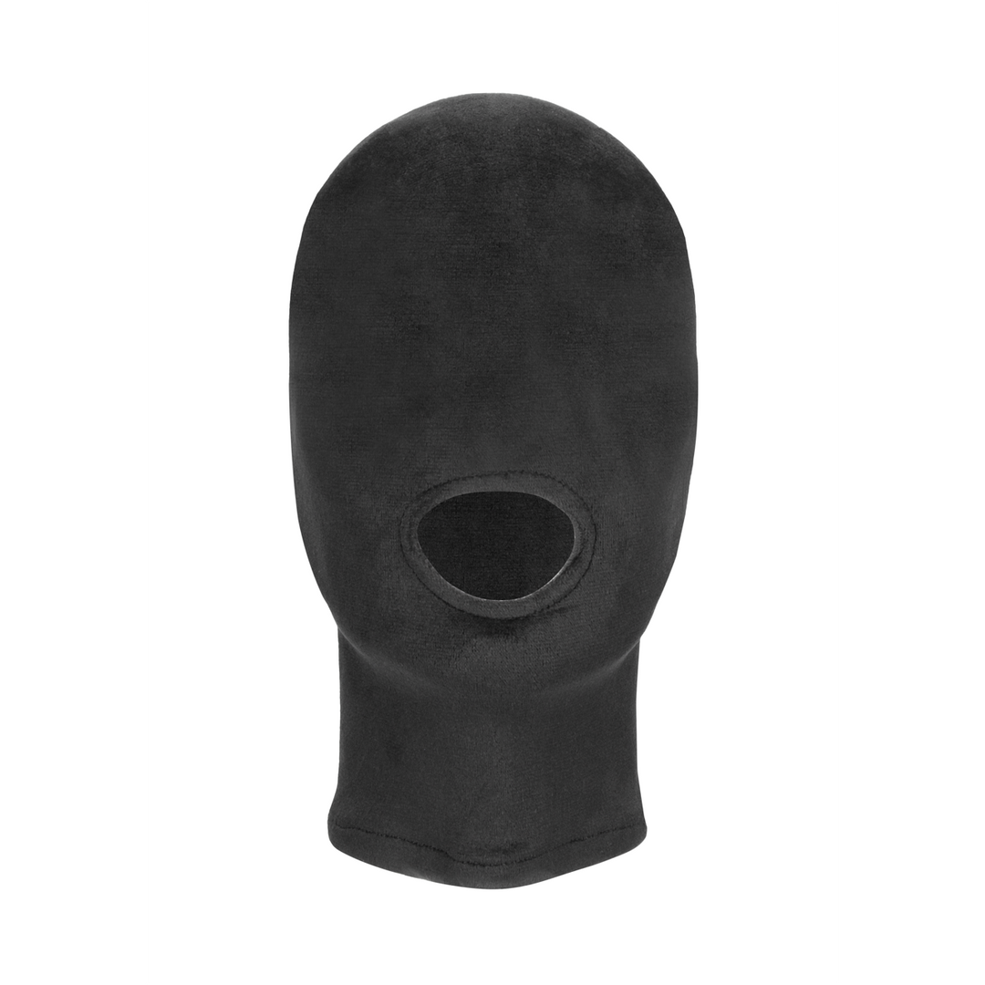 Masker Met Mondopening | Ouch! Comfort & Sensatie Zwart