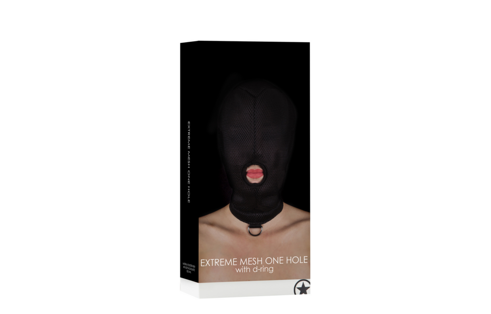 Extreme Mesh-Maske mit einem Loch und D-Ring – Ultimative Kontrolle